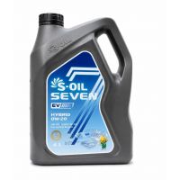 Моторное масло S-Oil 7 EV HYBRID 0W-20, 4л