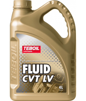 Трансмиссионное масло TEBOIL FLUID CVT LV, 4л