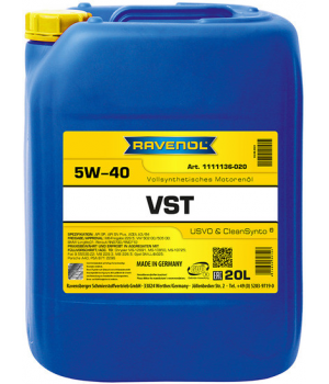 Моторное масло RAVENOL VST 5W-40, 20л
