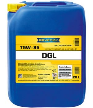 Трансмиссионное масло RAVENOL DGL 75W-85 LS, 20л