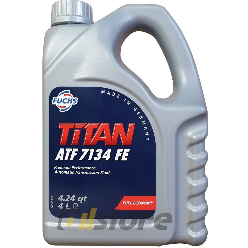 Трансмиссионные масла titan. Fuchs Titan ATF 7134 Fe 4 л. Titan ATF 7134 Fe 4l. Fuchs 600865696. Масло Fuchs Titan 600684099.