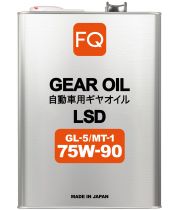 Трансмиссионное масло FQ GEAR GL-5/MT-1 LSD 75W-90 FULLY SYNTHETIC, 4л