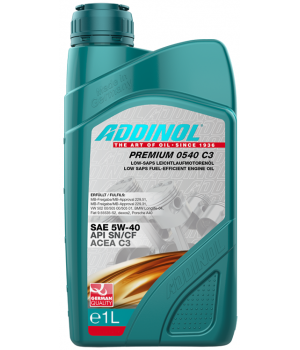Моторное масло ADDINOL Premium 0540 C3 5W-40, 1л