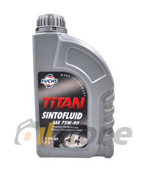 Трансмиссионное масло FUCHS Titan Sintofluid 75W-80, 1л