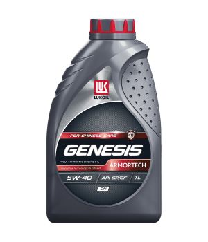 Моторное масло Лукойл Genesis Armortech CN 5W-40, 1л