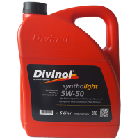 Моторное масло DIVINOL Syntholight 5W-50, 5л