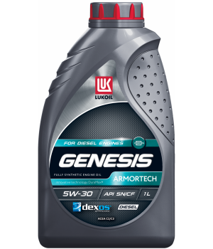 Моторное масло Лукойл Genesis Armortech Diesel 5W-30, 1л