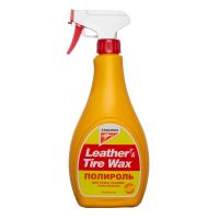 Полироль универсальный кож. рез. пласт. Leather & Tire Wax lite без губки KANGAROO, 500мл 330126