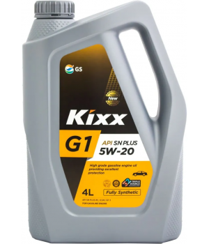 Моторное масло Kixx G1 SN Plus 5W-20, 4л