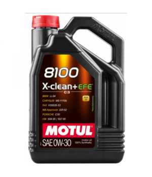 Моторное масло Motul 8100 X-clean+ EFE 0W-30, 4л