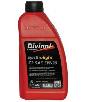 Моторное масло DIVINOL Syntholight C2 5W-30, 1л