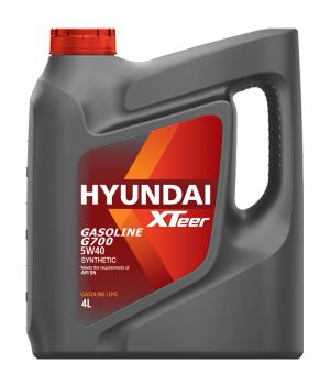 Моторное масло HYUNDAI XTeer Gasoline G700 5W-40, 4л