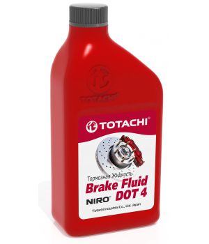Тормозная жидкость TOTACHI NIRO Brake Fluid DOT-4, 1л