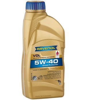 Моторное масло RAVENOL VDL 5W-40, 1л