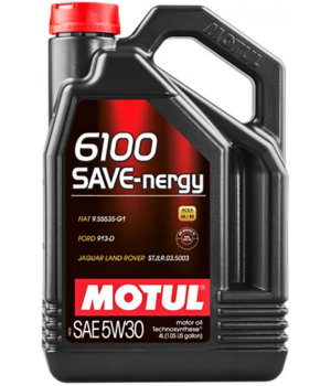 Моторное масло MOTUL 6100 SAVE-nergy 5W-30, 4л