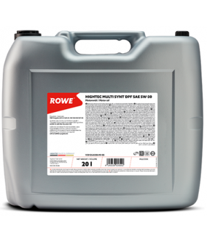 Моторное масло ROWE HIGHTEC MULTI SYNT DPF 5W-30, 20л