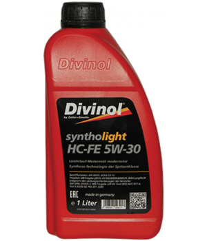 Моторное масло DIVINOL Syntholight HC-FE 5W-30, 1л