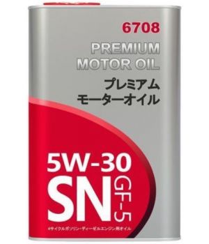Моторное масло FANFARO 6708 PREMIUM MOTOR OIL FOR TOYOTA / LEXUS 5W-30 (metal), 1л