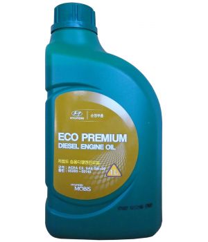 Моторное масло Hyundai/Kia Eco Premium Diesel Engine Oil 0W-30, 1л