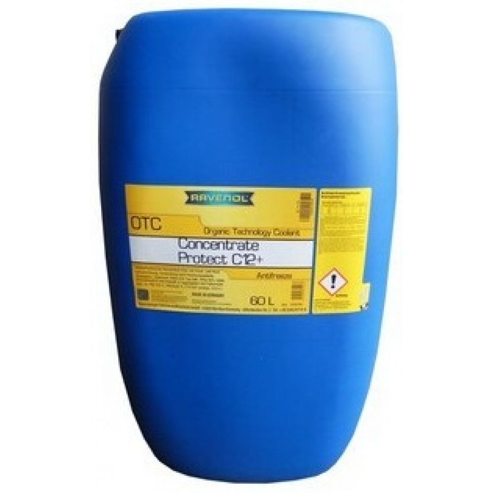 Антифриз RAVENOL OTC Protect C12+ Concentrate (пластик), 60л