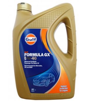 Моторное масло GULF Formula GX 5W-40, 5л