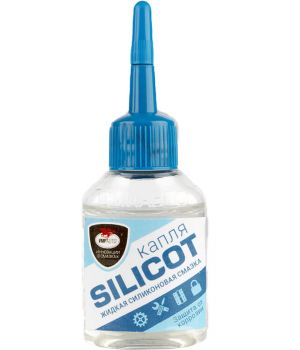 Жидкая силиконовая смазка Капля Silicot ВМПАВТО 2401, 30 мл.