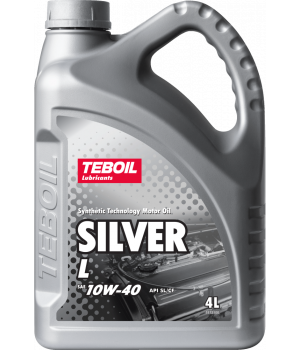 Моторное масло TEBOIL Silver L 10W-40, 4л