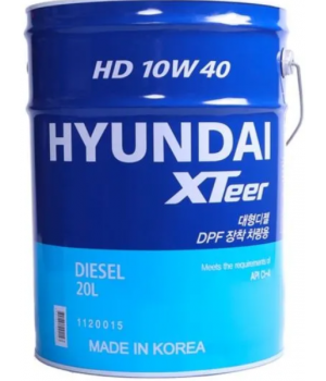 Моторное масло HYUNDAI XTeer HD 7000 10W-40 CI-4, 20л