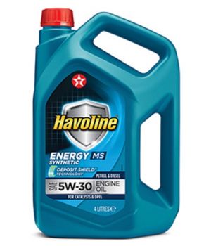 Моторное масло Texaco Havoline Energy MS 5W-30, 4л