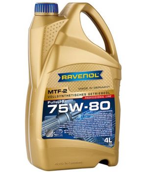 Трансмиссионное масло RAVENOL MTF-2 75W-80, 4л