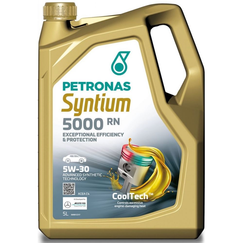 Моторное масло Petronas Syntium 5000 RN 5W-30, 5л