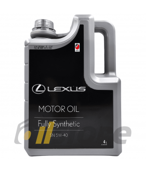 Моторное масло Lexus Motor Oil SN 5W-40, 4л