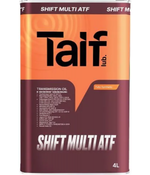 Трансмиссионное масло TAIF SHIFT MULTI ATF, 4л