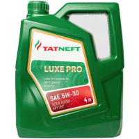 Моторное масло Татнефть Luxe Pro 5W-30, 4л