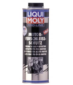 Антифрикционная присадка с дисульфидом молибдена в моторное масло LIQUI MOLY Pro-Line Motor-Verschleiss-Schutz, 1л