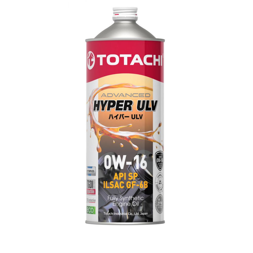 Моторное масло TOTACHI HYPER ULV Synthetic SP/GF-6B 0W-16, 1л