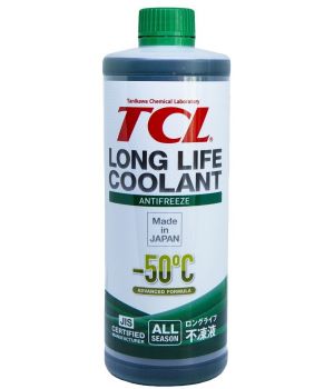 Антифриз TCL Long Life Coolant GREEN -50°C, 1л