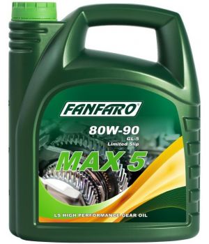 Трансмиссионное масло FANFARO 8703 MAX 5 80W-90, 4л