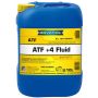 Трансмиссионное масло RAVENOL ATF+4 Fluid, 10л