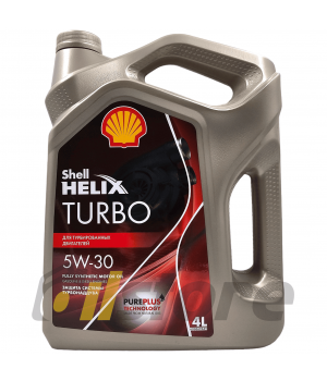 Моторное масло Shell Helix Turbo 5W-30, 4л
