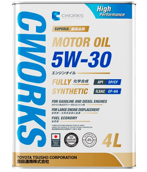 Моторное масло CWORKS SUPERIA OIL 5W-30 SP/CF, 4л
