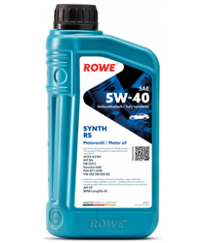 Моторное масло ROWE HIGHTEC SYNTH RS 5W-40, 1л