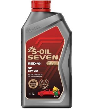 Моторное масло S-OIL SEVEN RED #9 SP 5W-30, 1л