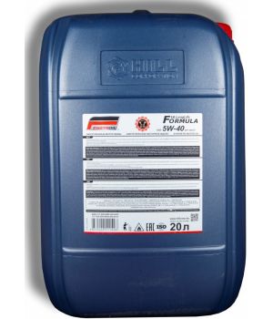 Моторное масло Fastroil Formula F10 LongLife 5W-40, 20л