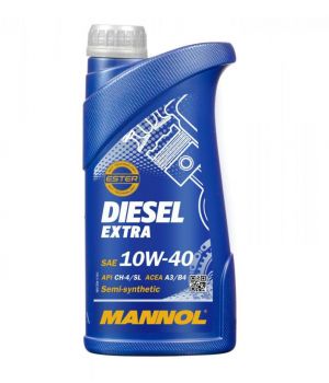 Моторное масло MANNOL 7504 DIESEL EXTRA 10W-40, 1л