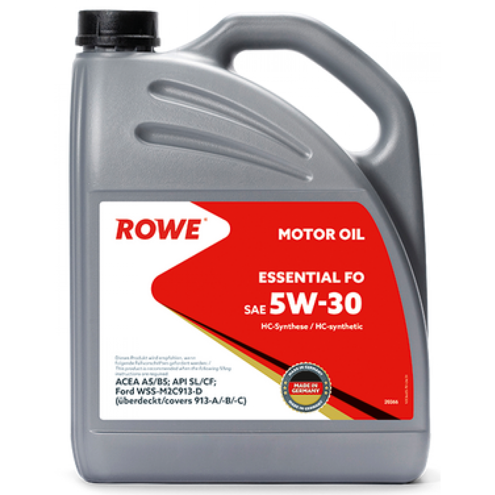 Купить моторное масло интернет. Моторное масло Rowe 5w30. Rowe 5w30 Synt. Rowe 5w30 c3 5л. Rowe Essential Multi LLP 5w-30.