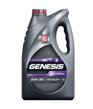 Моторное масло Лукойл Genesis Universal 5W-30, 4л