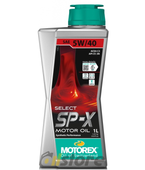 Моторное масло MOTOREX SELECT SP-X 5W-40, 1л