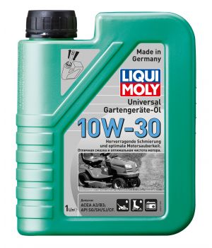 Моторное масло для газонокосилок LIQUI MOLY Universal 4-Takt Gartengerate-Oil 10W-30, 1л