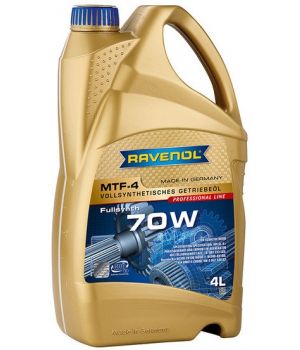 Трансмиссионное масло RAVENOL MTF-4 70W, 4л